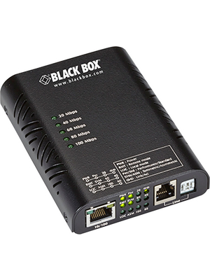Black Box - LB320AE - Ethernet Extender, 1x RJ-11 / 1x RJ-45-, LB320AE, Black Box