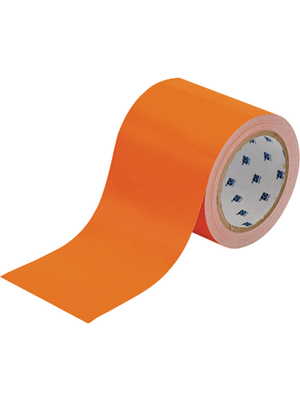 Brady - 104346 - Floor marking tape orange 76.2 mmx30 m PU=Reel of 30 meter, 104346, Brady
