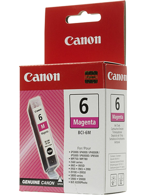 Canon Inc - 4707A002 - Ink BCI-6M magenta, 4707A002, Canon Inc