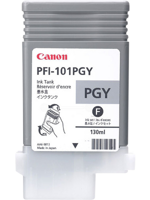 Canon Inc - PFI-101PGY - Ink PFI-101PGY photo grey, PFI-101PGY, Canon Inc