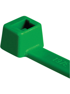 HellermannTyton - T80R PA66 GN 100 - Cable tie green 210 mm x 4.7 mm, 116-08015, T80R PA66 GN 100, HellermannTyton
