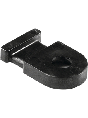 HellermannTyton - MB2 PA66 BK 100 - Cable tie mount 2.4...5 mm black - 151-28210, MB2 PA66 BK 100, HellermannTyton