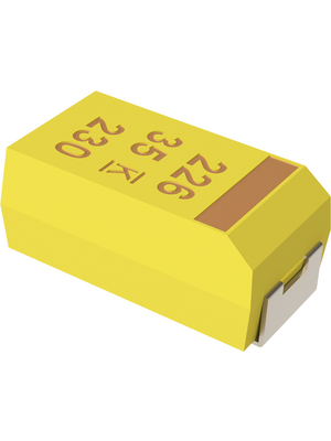 KEMET - T491X686M020AT - Tantalum capacitor 68 uF 20 VDC, T491X686M020AT, KEMET