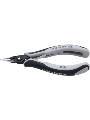 Knipex - 34 52 130 ESD - Precision electronic pliers 135 mm, 34 52 130 ESD, Knipex
