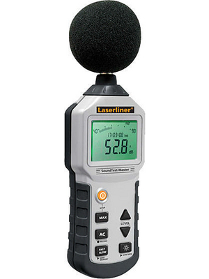 Laserliner - SOUNDTEST MASTER - Sound Level Data Logger 30...130 dB 0.1 dB 31.5 Hz...8 kHz, SOUNDTEST MASTER, Laserliner