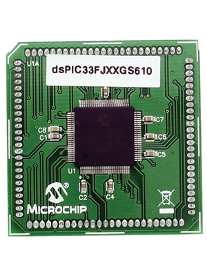 Microchip - MA330024 - dsPIC33FJ64GS610 Module - dsPIC33FJ64GS610, MA330024, Microchip