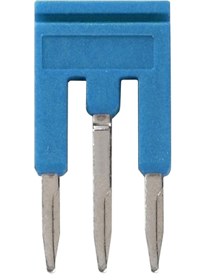 Omron Industrial Automation - XW5S-P1.5-3BL - Short bar N/A 12.8 x 3.0 x 18.2 mm blue XW5S, XW5S-P1.5-3BL, Omron Industrial Automation