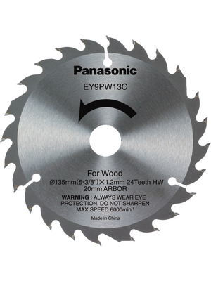 Panasonic Power Tools - EY9PW13C - Circular saw blade, EY9PW13C, Panasonic Power Tools