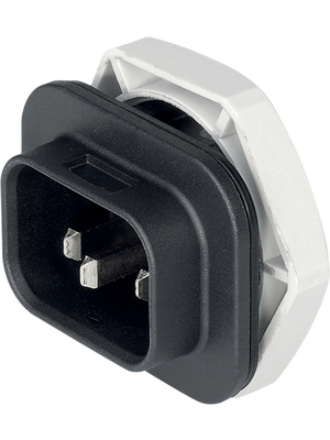 Schurter - 4312.0009 - IEC Appliance Inlet Panel mount 10 A/250 VAC, 4312.0009, Schurter