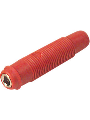 SKS Kontakttechnik - KUN 30 RED - Socket ? 4 mm red CAT I N/A, KUN 30 RED, SKS Kontakttechnik