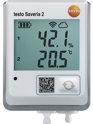 Testo - TESTO SAVERIS 2-H2 - Data logger Channels=2 Temperature / Humidity of air Wi-Fi / USB / QR-Code, TESTO SAVERIS 2-H2, Testo