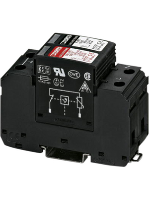 Phoenix Contact - VAL-MS 230/1+1 - Surge Protection Device Type 2 - 2804429, VAL-MS 230/1+1, Phoenix Contact