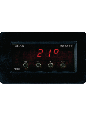 Velleman - VM145 - Digital panel thermometer N/A, VM145, Velleman