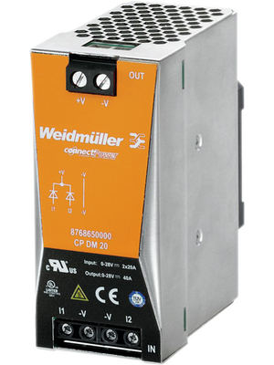Weidmller - CP DM 20 - Switched-mode power supply / 40 A, CP DM 20, Weidmller