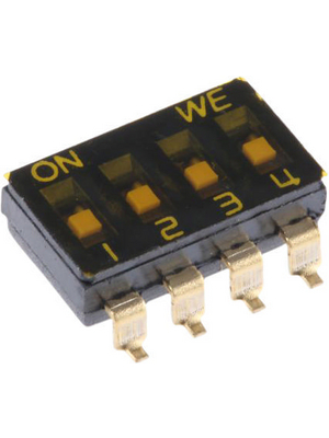 Wrth Elektronik - 418121160804 - DIL switch SMD 4P, 418121160804, Wrth Elektronik