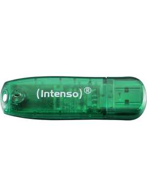Intenso - 3502460 - USB Stick Intenso Rainbow Line 8 GB green, 3502460, Intenso