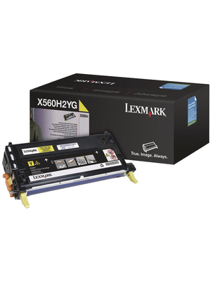 Lexmark - X560H2YG - High Capacity Toner yellow, X560H2YG, Lexmark