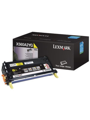 Lexmark - X560A2YG - Toner yellow, X560A2YG, Lexmark