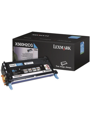 Lexmark - X560H2CG - High Capacity Toner Cyan, X560H2CG, Lexmark
