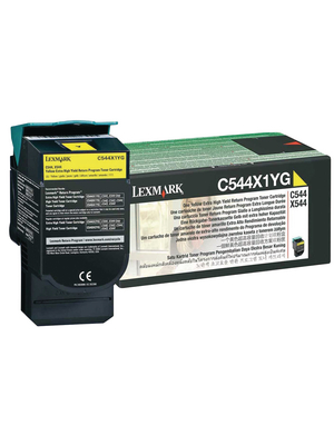 Lexmark - C544X1YG - Toner yellow, C544X1YG, Lexmark