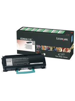Lexmark - E260A11E - Toner black, E260A11E, Lexmark