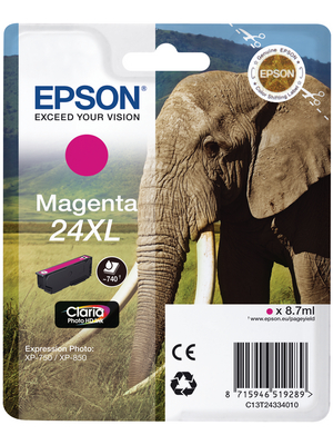 Epson - T24334010 - HY ink 24XL magenta, T24334010, Epson