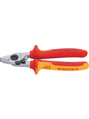 Knipex - 95 26 165 - Cable shear with opening spring, VDE, 95 26 165, Knipex