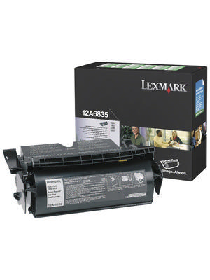Lexmark - 12A6835 - High Capacity Toner black, 12A6835, Lexmark