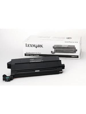 Lexmark - 12N0771 - Toner black, 12N0771, Lexmark