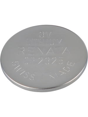 Renata - CR2325.IB - Button cell battery,  Lithium, 3 V, 190 mAh, PU=Pack of 200 pieces, CR2325.IB, Renata