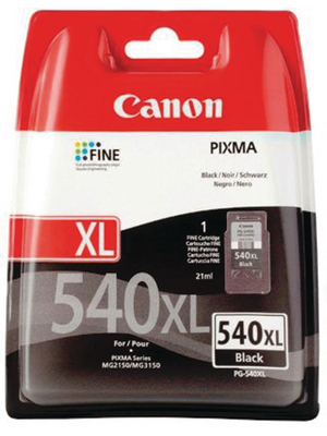 Canon Inc - PG-540XL - Ink, XL PG-540 XL black, PG-540XL, Canon Inc