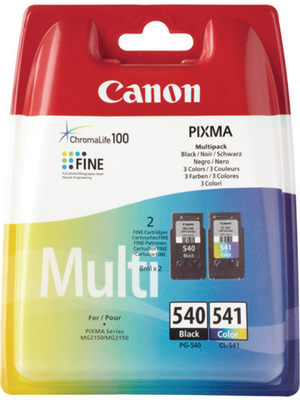 Canon Inc - PGCL540/1 - Ink PG540/CL541 black / multicoloured, PGCL540/1, Canon Inc