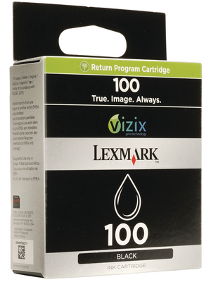 Lexmark - 14N0820E - Ink 100 black, 14N0820E, Lexmark