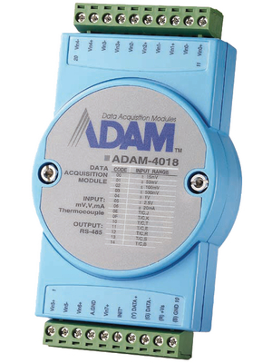 Advantech - ADAM-4018-D2E - Thermocouple Input Module, 8 Channels 8, ADAM-4018-D2E, Advantech