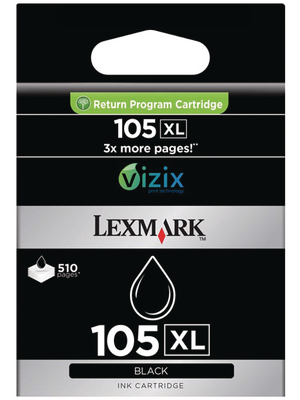 Lexmark - 14N0822E - Ink 105 black, 14N0822E, Lexmark