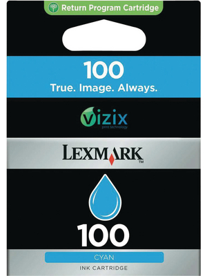 Lexmark - 14N0900E - Ink 100 Cyan, 14N0900E, Lexmark