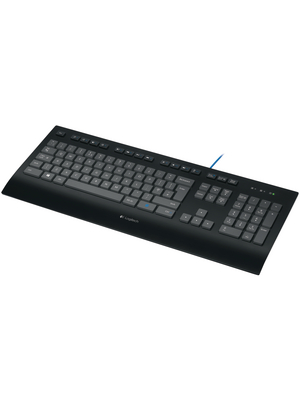 Logitech - 920-005192 - K290 comfort keyboard SE / FI / DK USB black, 920-005192, Logitech