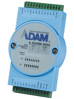 Advantech - ADAM-4055-BE - Digital I/O Module, 16-Channel, Isolated 8 8, ADAM-4055-BE, Advantech