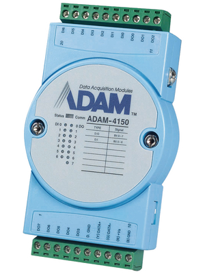 Advantech - ADAM-4150-AE - Digital I/O Module, 15 Channels with Modbus 7 8, ADAM-4150-AE, Advantech