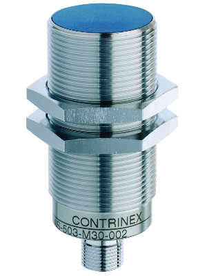 Contrinex - DW-AS-503-M30-002 - Inductive sensor 22 mm PNP, make contact (NO) Plug M12, 4-Pin 10...30 VDC -25...+70 C, DW-AS-503-M30-002, Contrinex