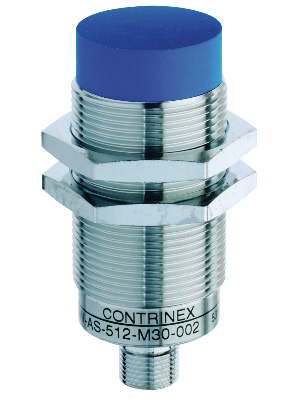 Contrinex - DW-AS-513-M30-002 - Inductive sensor 40 mm PNP, make contact (NO) Plug M12, 4-Pin 10...30 VDC -25...+70 C, DW-AS-513-M30-002, Contrinex