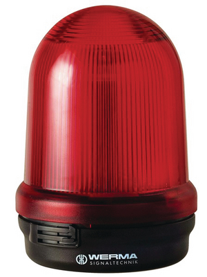 Werma - 828 100 55 - Flashlight, red, 24 VDC, 828 100 55, Werma