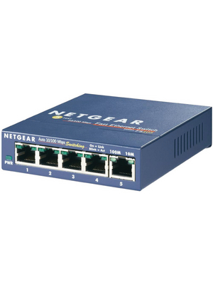 Netgear - FS105-200PES - Switch 5x 10/100, Desktop, FS105-200PES, Netgear