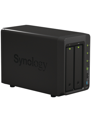 Synology - DS713+_3W - DiskStation 2-bay, 2x 3 TB (WD Green), DS713+_3W, Synology