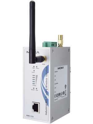 Moxa - AWK-1121-POE-EU-T - Wireless Client PoE -40 to 75 C, AWK-1121-POE-EU-T, Moxa