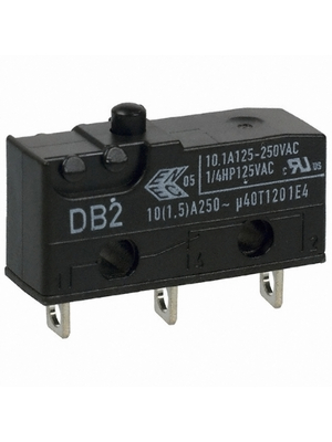ZF Friedrichshafen AG - DB2C-A1AA - Micro switch 10 A Plunger N/A 1 NO+1 NC, DB2C-A1AA, ZF Friedrichshafen AG