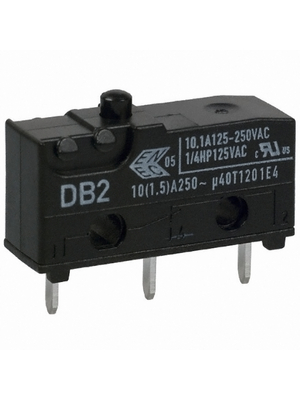 ZF Friedrichshafen AG - DB2C-C1AA - Micro switch 10 A Plunger N/A 1 NO+1 NC, DB2C-C1AA, ZF Friedrichshafen AG