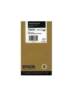 Epson - T602100 - Ink T6021 photo black, T602100, Epson