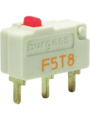 Burgess - F5T8UL - Micro switch 5 AAC Plunger N/A 1 change-over (CO), F5T8UL, Burgess