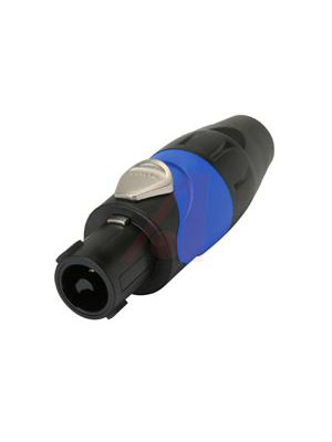 Amphenol - SP-2-F - Speaker cable socket black/blue 2P, SP-2-F, Amphenol